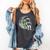 Astronaut Reading Book To Alien Moon Space Women Kids Men Comfort Colors Tank Top Pepper