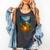 Bigfoot And Alien Reading Books Campfire Halloween Comfort Colors Tank Top Pepper