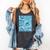 Blue Comic Book Blue Graphic Comfort Colors Tank Top Pepper