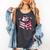 All Booked For Valentine's Teacher Coquette Bow Coffee Book Comfort Colors Tank Top Pepper