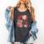 Coquette Teacher School Supplies Bows Books Globe Apple Cute Comfort Colors Tank Top Pepper