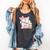 Cute Bookish Kindle Girlie Nerdy Read Book Lover Girl Women Comfort Colors Tank Top Pepper