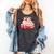 Cute Books And Coffee Crochet Valentines Day Tee For Couples Comfort Colors Tank Top Pepper