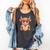 Cute Highland Cow Reading Book Comfort Colors Tank Top Pepper