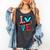 I Heart Books Love Reading Red And Stripe Animated Cat For Men Women Girls Kids Comfort Colors Tank Top Pepper