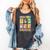 HUGvyn Happy 100 Days Of School Teacher Goose Preppy Books Comfort Colors Tank Top Pepper