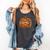Smart Book Pumpkin Retro Fall Teacher Reading Halloween Comfort Colors Tank Top Pepper