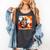 Squirrel Reading Comic Book On Autumn Branch Glasses Leaves Comfort Colors Tank Top Pepper