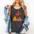 Turkey Reading Books Fall Thanksgiving Teacher Book Comfort Colors Tank Top Pepper