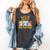 Wild About Reading Cute Animal Book Lover Kids Comfort Colors Tank Top Pepper