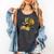 Women's Dragon Bookworm Reading Book Graphic Comfort Colors Tank Top Pepper