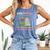 Abibliophobia Book Lovers Graphic Comfort Colors Tank Top Blue Jean
