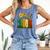 Book Flower 8647 Foxtrots Deltas Tangos Comfort Colors Tank Top Blue Jean