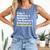 The Book Of Mormon Musical Characters Comfort Colors Tank Top Blue Jean