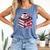 All Booked For Valentine's Teacher Coquette Bow Coffee Book Comfort Colors Tank Top Blue Jean