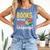 Books Are My Love Language Stack Comfort Colors Tank Top Blue Jean