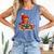 Cozy Gingerbread Christmas Reading Book Xmas Snowflakes Fall Comfort Colors Tank Top Blue Jean