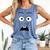 Creepy Carrots Halloween Book Character Costume Comfort Colors Tank Top Blue Jean