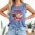 Cupid's Favorite Math Teacher Valentine Reading Book Women Comfort Colors Tank Top Blue Jean