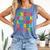 Cute ABCs Shirt Alphabet Colorful Letters Reading Books Kids Comfort Colors Tank Top Blue Jean