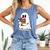 Cute Ghost Holding Books Bookish Christmas Comfort Colors Tank Top Blue Jean