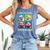 Eagle Love Reading And Eagles Child Book Lover Comfort Colors Tank Top Blue Jean