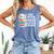 I Can Never Have Enough Books Reading Lover Bookworm Reader Comfort Colors Tank Top Blue Jean
