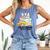 Every Bunny Loves To Read Easter Cute Reading Books Lover Comfort Colors Tank Top Blue Jean