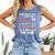 Flute Player Book Lover Flutist Marching Band Musician Flute Comfort Colors Tank Top Blue Jean