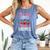This Girl Loves Books And Gnomes Gardener Dwarf Garden Gnome Comfort Colors Tank Top Blue Jean