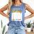 Guestbook My 21st Birthday Sign My Shirt Birthday Party Comfort Colors Tank Top Blue Jean