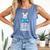 I Just Want To Read Books And Pet My Rabbit Comfort Colors Tank Top Blue Jean