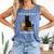 Life Is Better With Cats And Books Cute Cat Lover For Men Women Kids Comfort Colors Tank Top Blue Jean