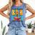 Love Reading And Giraffes Cute Giraffe Reading Book Lovers Comfort Colors Tank Top Blue Jean