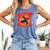 Marvel Spider-Man Peter Parker Comic Book Letter Logo Comfort Colors Tank Top Blue Jean