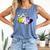 Non-Binary Book Lover Nonbinary Daisy LGBT Reading Pride Comfort Colors Tank Top Blue Jean