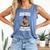 Read Books Drink Coffee Pet Dogs Fight Evil Bookworm Dog Comfort Colors Tank Top Blue Jean