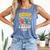 Reading Book Lover School Librarian Bruh It's Library Day Comfort Colors Tank Top Blue Jean