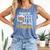 Reading Books Bookcase Book Club Bibliophile Comfort Colors Tank Top Blue Jean