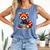 Red Panda Books Lover Reading Bookworm Comfort Colors Tank Top Blue Jean