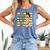 Never Underestimate Girl Read Book Reading Librarian Women Comfort Colors Tank Top Blue Jean