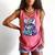 Adorable Book Lover Valkyrie With Reading Glasses Cute Comfort Colors Tank Top Watermelon