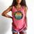 Im With The Banned Book Readers Retro Librarians Teachers Comfort Colors Tank Top Watermelon