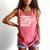 Book Lover Forget Flowers Give Me Books Comfort Colors Tank Top Watermelon