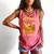 Book Lover Moth Mothman Book Club Reading Into Shadows Comfort Colors Tank Top Watermelon
