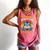 Book And Pajamas Reading Bedtime Comfort Colors Tank Top Watermelon