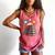 Books Fireworks 4th Of July Bookworm Patriotic Reader Comfort Colors Tank Top Watermelon