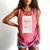 Books Flowers Art Flower Stack Pastel Feminine Comfort Colors Tank Top Watermelon
