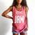 Books Are My Jam Graphic For Introverts Comfort Colors Tank Top Watermelon