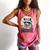 Booktrovert Raccoon Reading And Coffee For Book Lover Comfort Colors Tank Top Watermelon